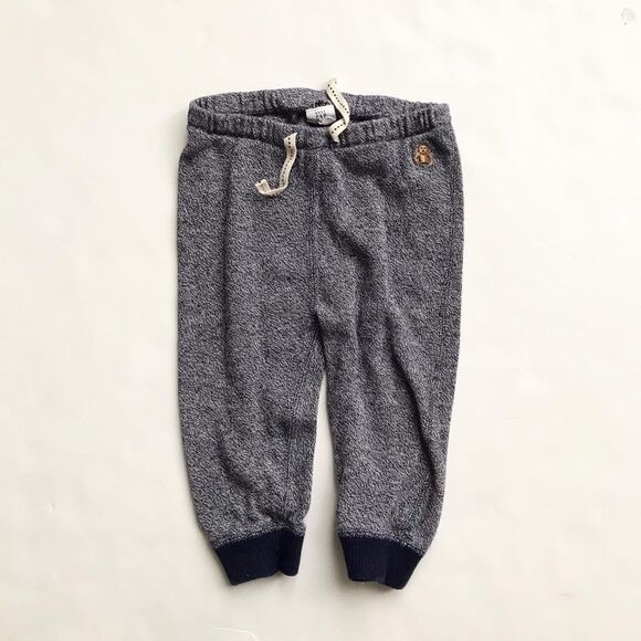 Babygap navy marled jogger pants EUC 12-18 months: - Picture 1 of 5
